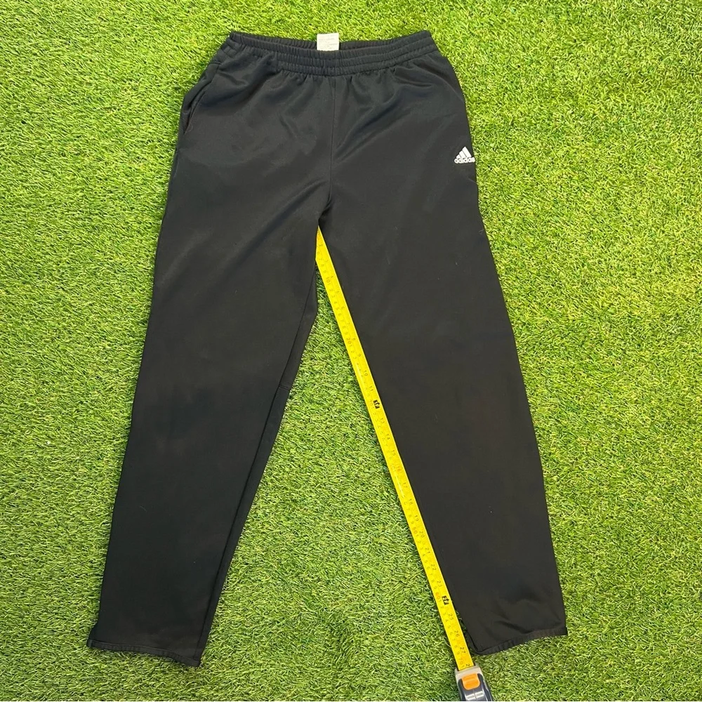 Adidas Black Joggers with Elastic‎ Waist and Relaxed Fit